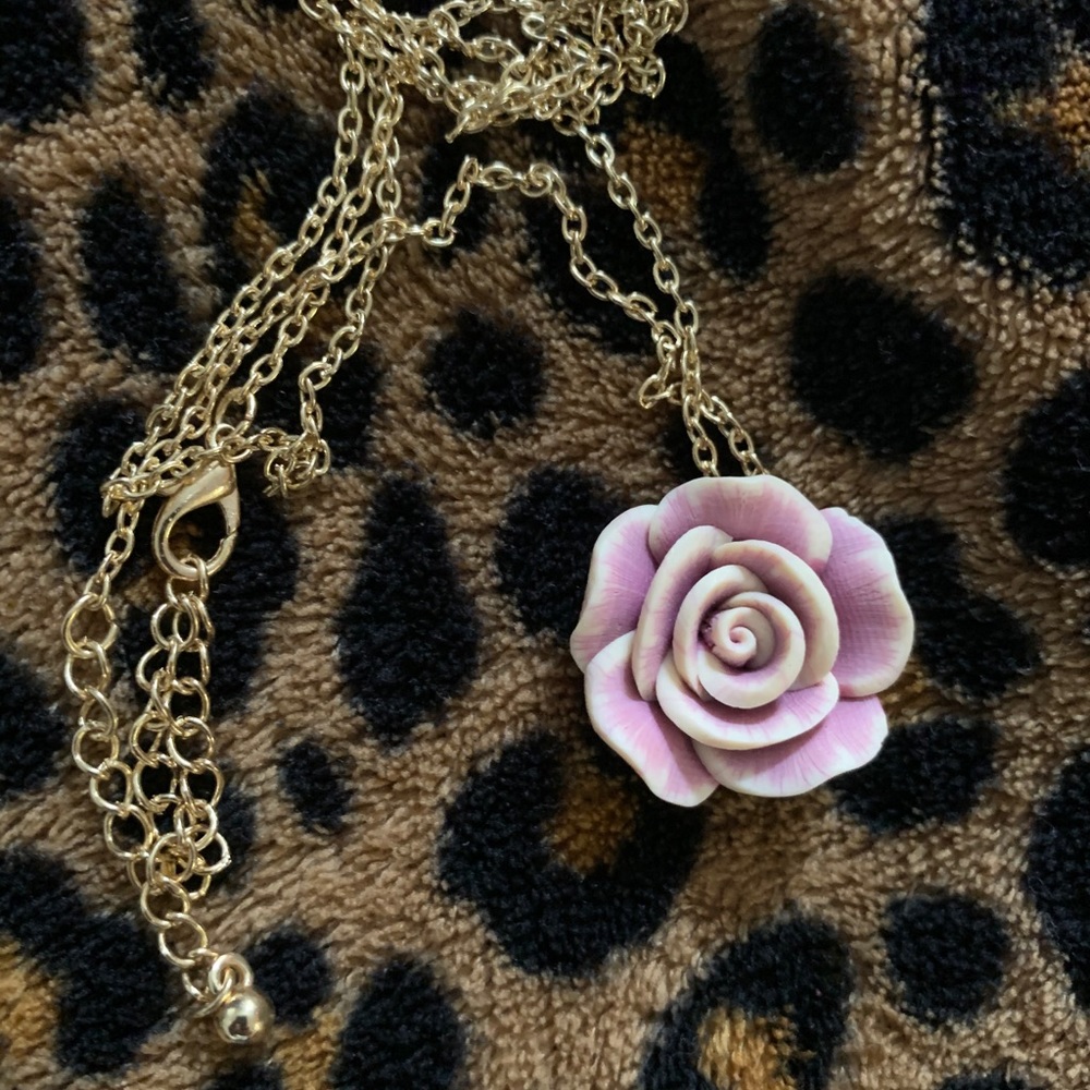 Rose necklace